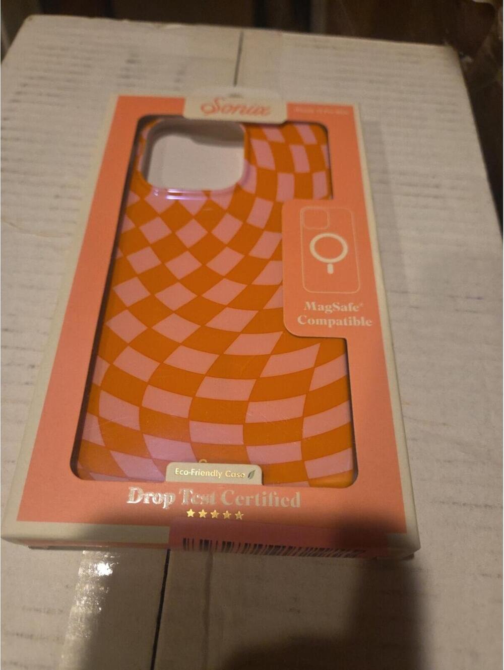 Sonix iPhone 15 Pro Max Case with MagSafe - Checkmate Pink
